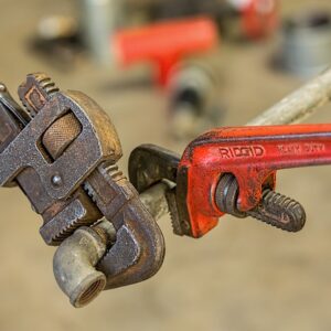 plumbing, pipe wrench, repair