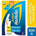 Junior Horlicks Vanilla Flavour (For Age 2 to 6 Years) - 500gm