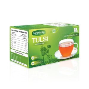 NutroVally Tulsi Green Tea - 25 Tea Bags