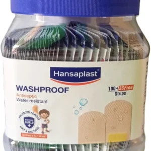 Hansaplast Washproof  (100+36Free) Strips