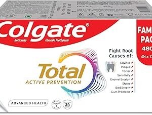 Colgate Total Active Prevention Family Pack (4NX120g=480gm)