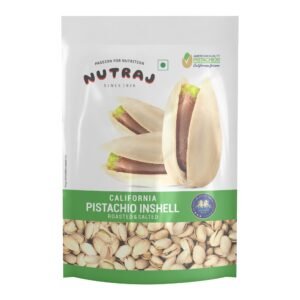 Nutraj California Pistachio Inshell Roasted&Salted - 200gm