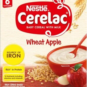 Nestle Cerelac Wheat Apple (From 6 to 24 Months) - 350gm