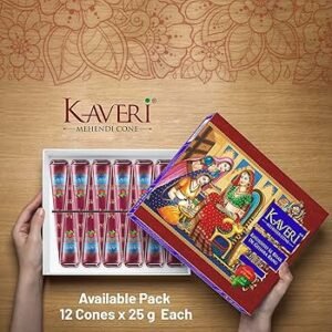 Kaveri Mehendi Cone - (12NX25g)