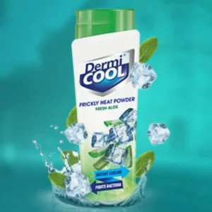 Dermi Cool Prickly Heat Powder Menthol Regular - 400gm