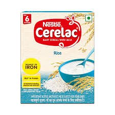 Nestle Cerelac Rice (6 to 24 Months) - 300gm
