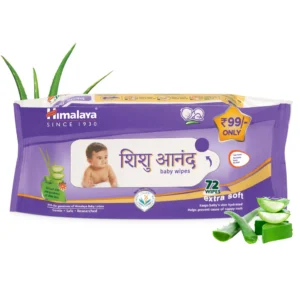 Himalaya Sishu Anand Baby Wipes - 72p