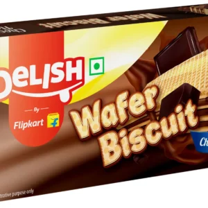 Delish Wafer Biscuits Chocolate - 150gm