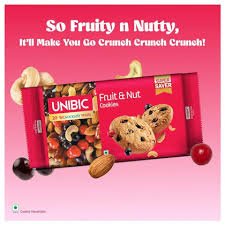 Unibic Fruit & Nut Cookies - 600gm