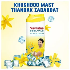 Navratna Cool Talc Arctic Blossom - 200gm
