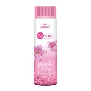 Vetoni Beyond Dreams Pink Lily Fragrant Talc - 100gm