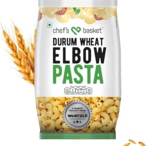 Chef's & Basket Durum Wheat Elbow Pasta - 534gm