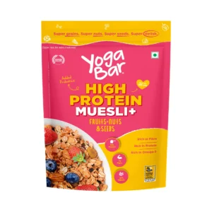 Yoga Bar High Protein Muesli+Fruits+Nuts & Seeds - 350gm