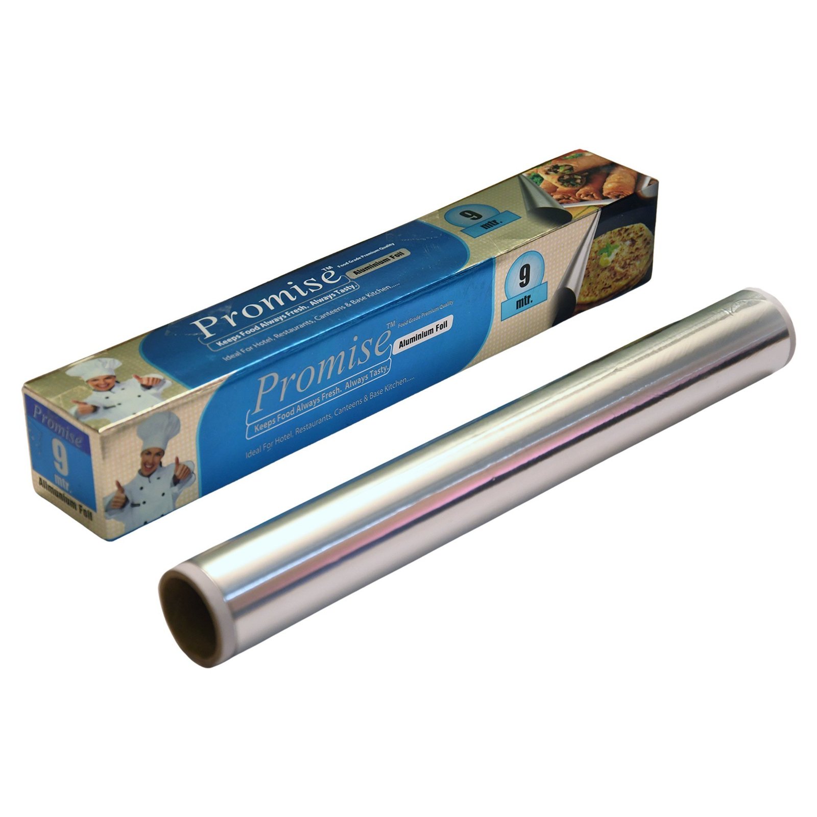 Food Wrapp Pure Aluminium Foil – 9 Meters