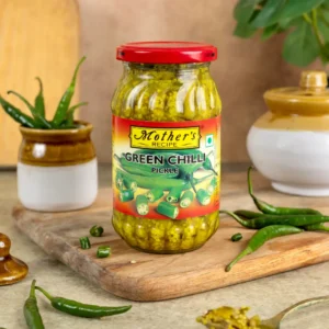 Rajesh Amma Ji Green Chilli Pickle- 200gm
