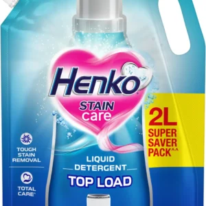 Henko Stain Care Liquid Detergent Top Load - 2L