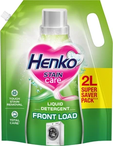 Henko Stain Care Liquid Detergent Front Load - 2L