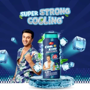 Dabur Cool King Icy Perfume Talc Box