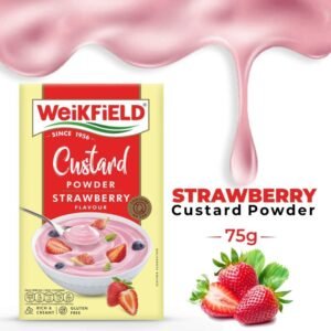 Weikfield Custard Powder Strawberry - 75gm